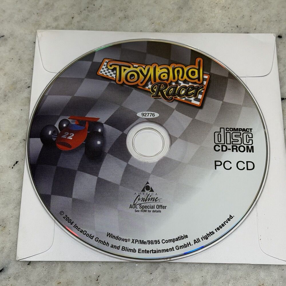Toyland Racer Rare Computer PC CD Rom Game 2004 Gmbh And Blimb Incagold